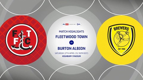 Highlights: Town 3-0 Burton Albion
